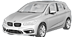 BMW F45 C242D Fault Code